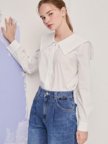 Tie Neck Sailor Collar Blouse GN9A0BLJ1 - JJ JIGOTT - Modalova