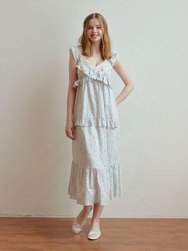 Casarel Cotton Sleeveless dress Pajamas - LUNALUZ STUDIO - Modalova