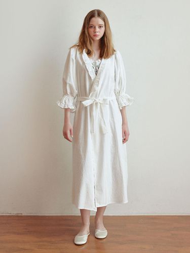 Gemma Cotton Robe - LUNALUZ STUDIO - Modalova