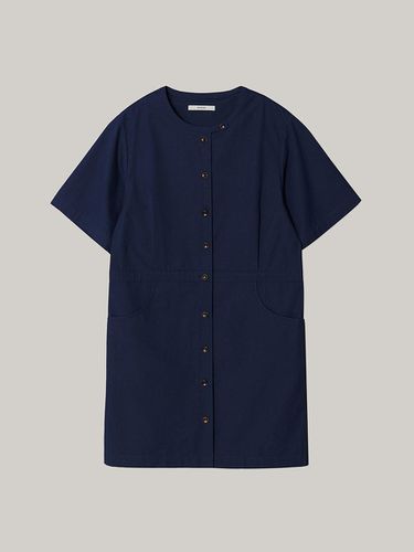 Round Mini Dress (navy) - OWN FEATURE COLOUR.OFC - Modalova