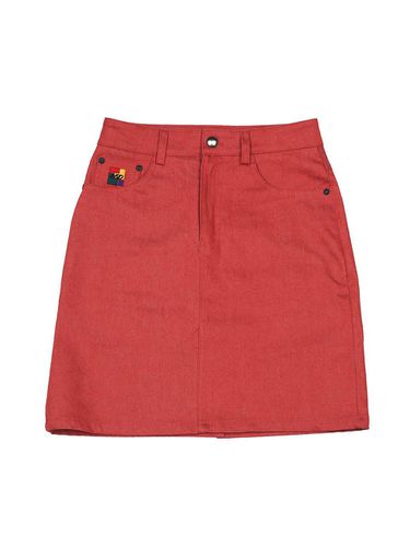 Mini Block Skirt_Red - HIGHSCHOOLDISCO - Modalova