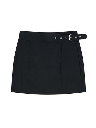 Eyelet buckle skirt_Black - HIGHSCHOOLDISCO - Modalova