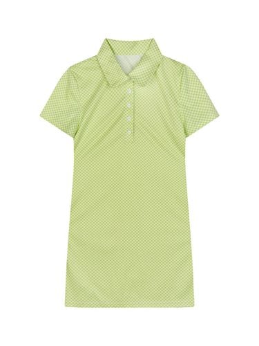 Check Dress_Light green - HIGHSCHOOLDISCO - Modalova