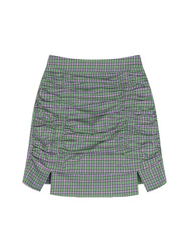 Checkered pleated skirt - HIGHSCHOOLDISCO - Modalova