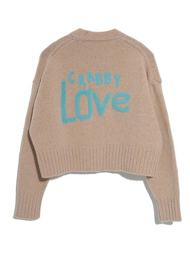 CRABBY LOVE CARDIGAN_SAND - HIGHSCHOOLDISCO - Modalova