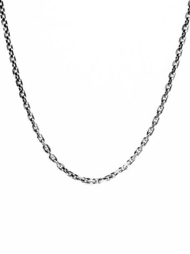 HR 362N_Silver Chain Necklace - HARANG - Modalova