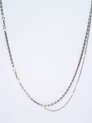 HR 346N_Two-way Chain Necklace - HARANG - Modalova