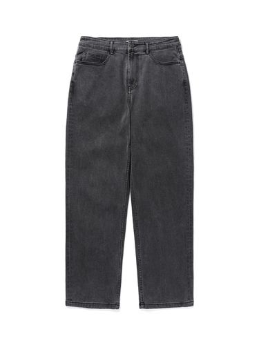 Black Washing Balloon Fit Denim - EPIGRAM - Modalova