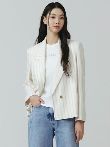 Notched Collar Jacket (2 COLOR) - itMICHAA - Modalova