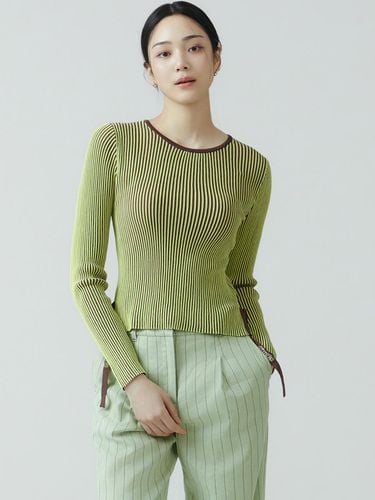 Two-Tone Knitwear Pullover ITO3KPO730 - itMICHAA - Modalova