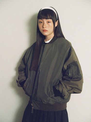 MA1 Bomber Jacket Kahki (TA4711A04H) - The Aperture - Modalova