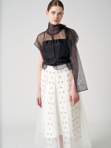 Organza belted top - studio paul&company - Modalova