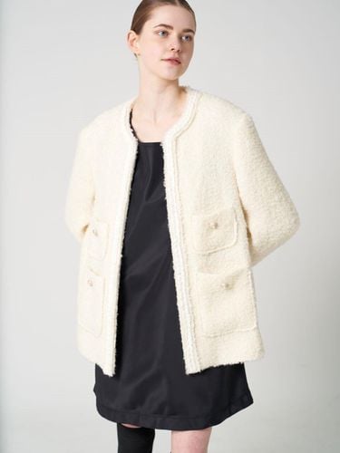 Wd white tweed jacket - studio paul&company - Modalova