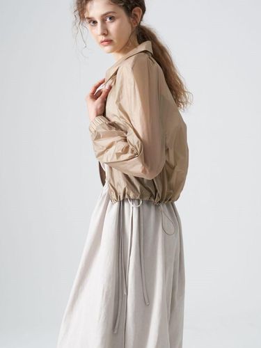 String bluson jacket_Beige - studio paul&company - Modalova