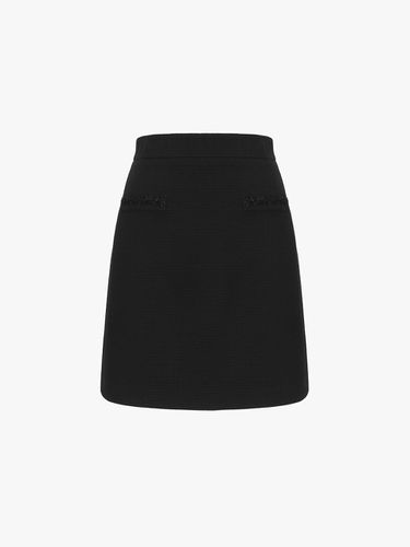 Taping Mini Skirt ITN3WSK640 (2 COLOR) - itMICHAA - Modalova