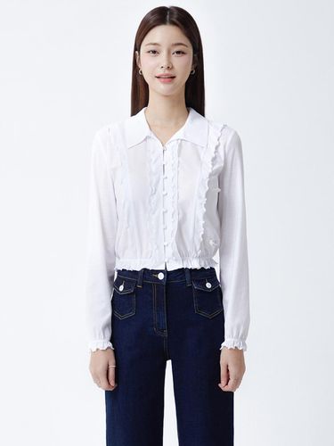 Frill Accentuated Blouse ITN4WBL840 - itMICHAA - Modalova