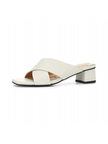 Twisted cowhide beige sandals - FORMEL CAMELE - Modalova