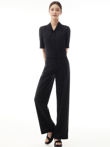 Belted Wide Pants ITN4BPT53A (2 COLOR) - itMICHAA - Modalova