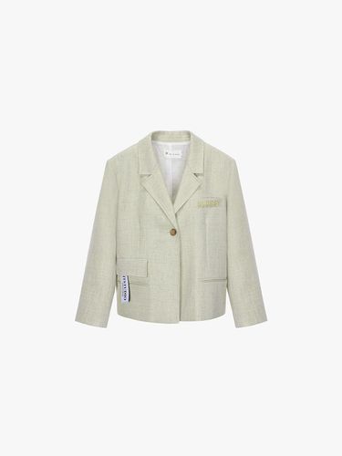 One button Linen Single Jacket ITN4WJK17A - itMICHAA - Modalova