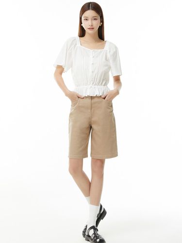 Bermuda Washing Shorts Denim Pants - itMICHAA - Modalova