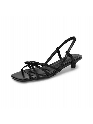 Lettering bow sandal BLACK 3 cm - FORMEL CAMELE - Modalova