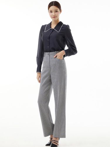 Tweed Wide Pants ITN3WPT650 (2 COLOR) - itMICHAA - Modalova