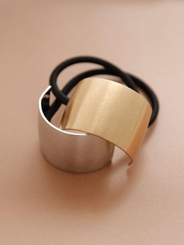 Metal Arch Square Hair Tie H01203 - J.Lauren - Modalova