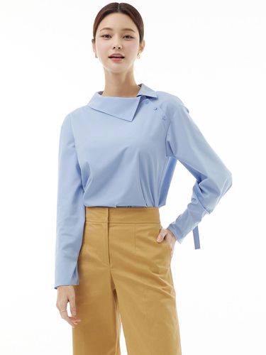 Asymmetric Collar Blouse ITN3WBL620 - itMICHAA - Modalova