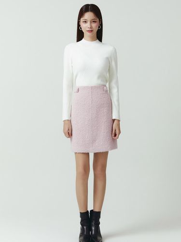 Boucle Mini Skirt ITNBYSK280 (2COLOR) - itMICHAA - Modalova