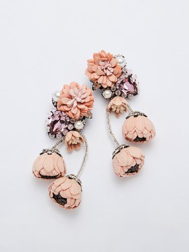 Liberty Earrings Pink - FEVERISH - Modalova