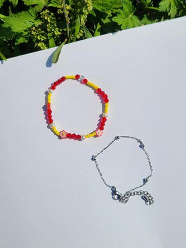 La Vie en Rose Bracelet Set (RED) - L’OMBRILLANT - Modalova