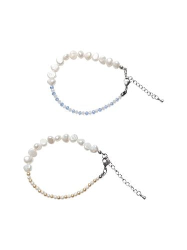 Pearl Mix Bracelet (2 Colors) - L’OMBRILLANT - Modalova