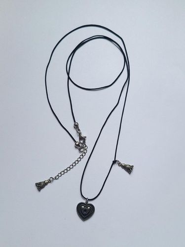 Vintage Heart String Necklace - L’OMBRILLANT - Modalova