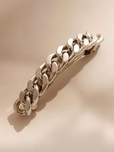 Metal Clip Chain Arch-shaped Auto Hair Pin H01154 - J.Lauren - Modalova