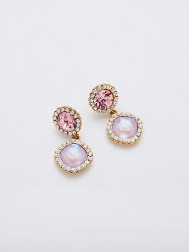 Candyland Drop Earrings Violet - FEVERISH - Modalova