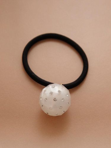 Cubic Ball Pendant Hair ChouChou H01183 - J.Lauren - Modalova