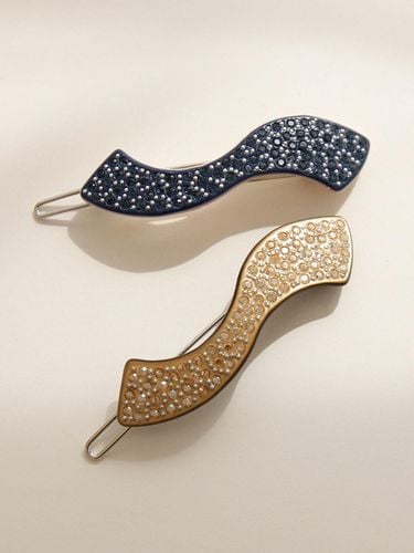 Cubic Wave Hair Pin H01146 - J.Lauren - Modalova