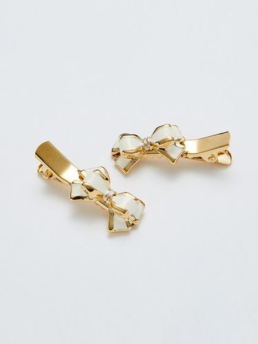 Ribbon Hair Pin - FEVERISH - Modalova