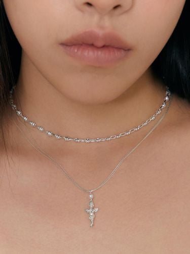 Mini pearl cupid necklace - fillow - Modalova