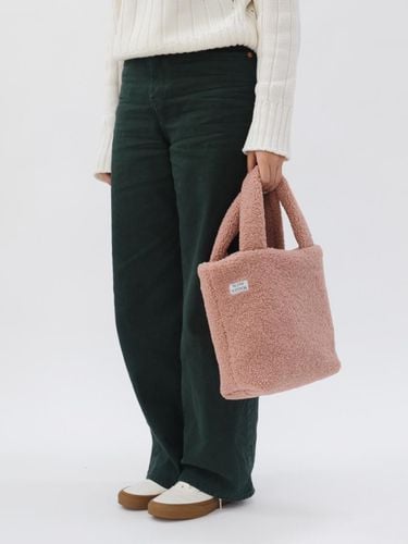 Fur tote bag (Pastel pink) - slowstitch - Modalova