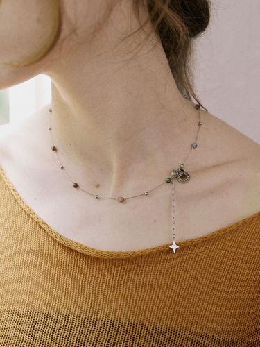 Peaceful planet surgical necklace - MERRYMOTIVE - Modalova