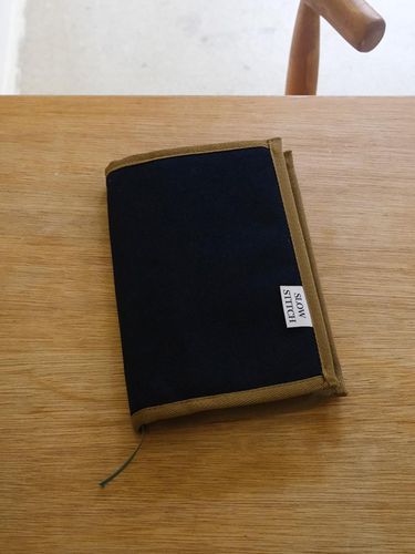 Frame Book Cover (Navy & Khaki) General Book - slowstitch - Modalova