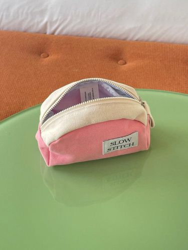 Slow Stitch Pouch (Pink) - slowstitch - Modalova