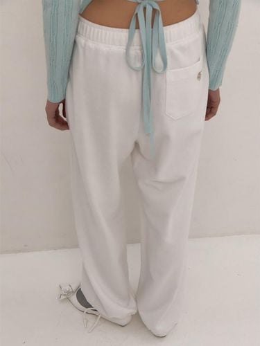 Straight Jersey Pants (WE4221C051) - kotelo - Modalova