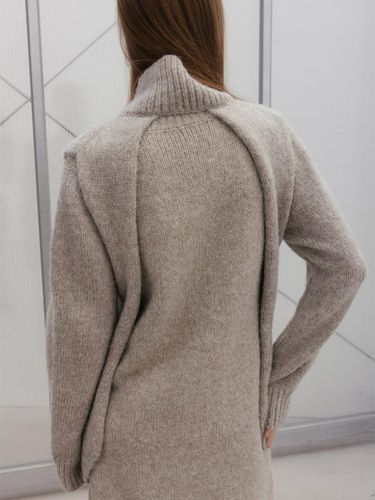 Mohair Knit Vest Grey (WE3X5UT783) - kotelo - Modalova