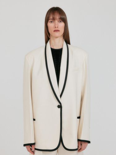 ZOVIET Shawl Collar Single-Button Jacket - EENK - Modalova