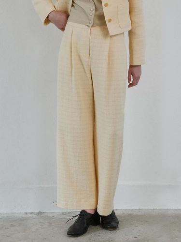 Long Tweed Pants (WE3121T25E) - kotelo - Modalova