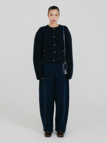 ZESTFUL Tapered Volume Knit Pants - EENK - Modalova