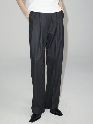 Tucking Wide Pants_BLACK - emkm - Modalova