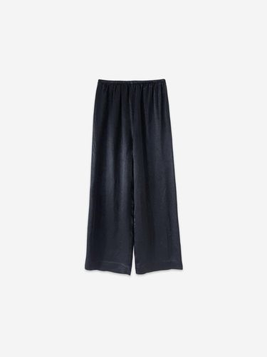 WIND SILKY PANTS - BLACK - LA KOSMO - Modalova